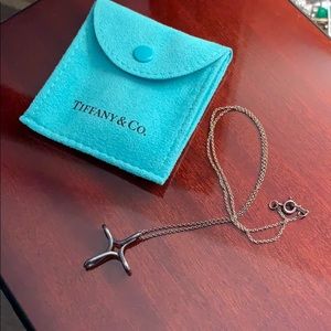 Tiffany & Co. Elsa Peretti infinity cross necklace